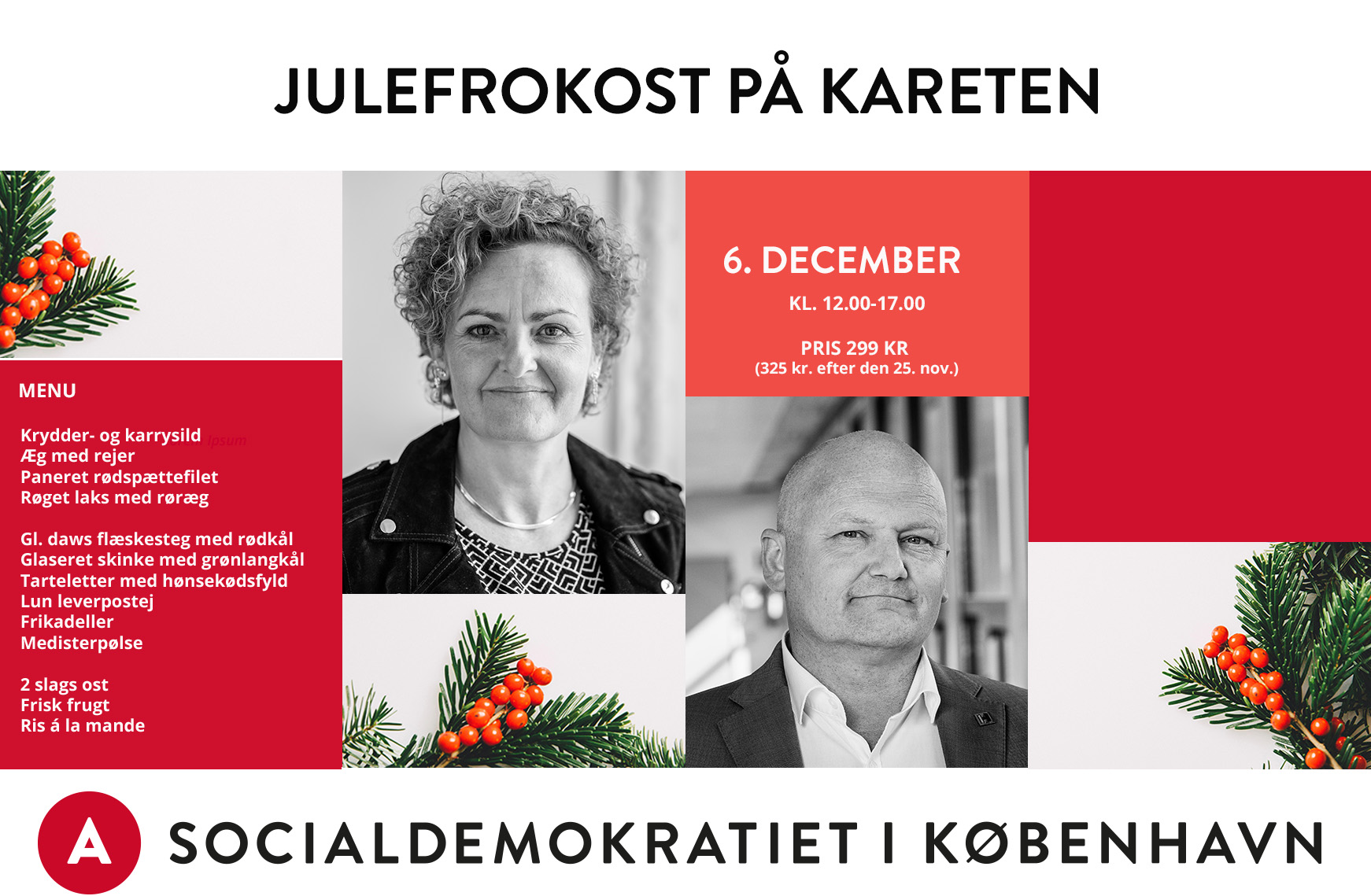 JULEFROKOST PÅ KARETEN