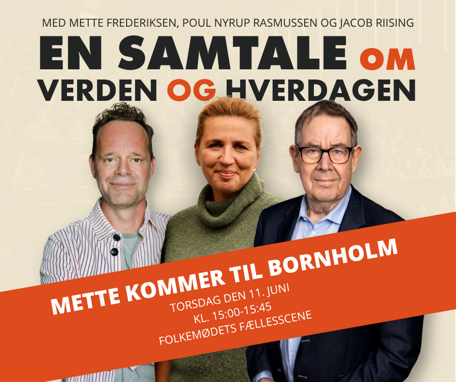 Mød vores politikere på Folkemødet