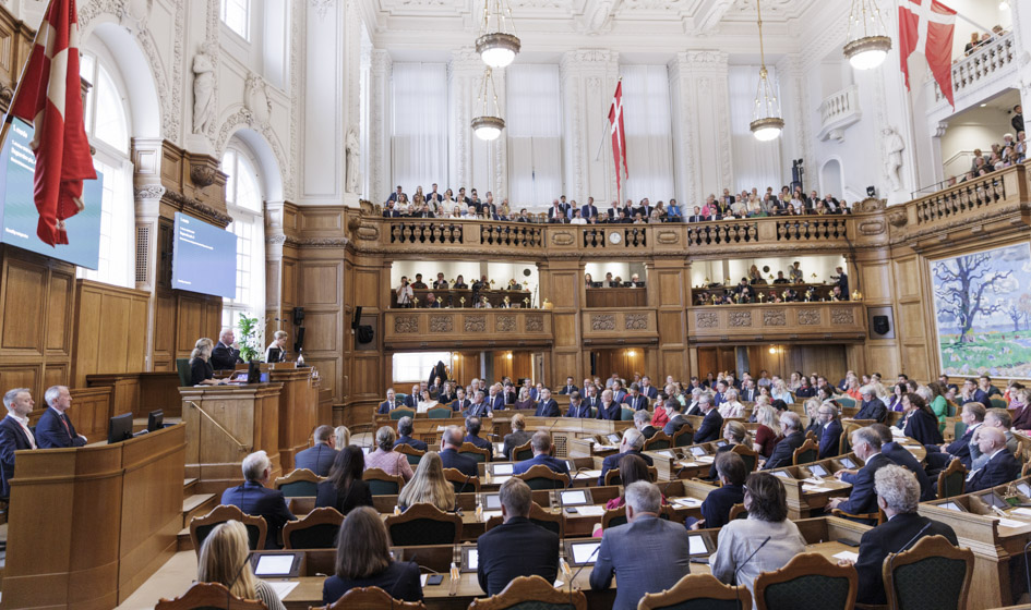 Vi ser åbningen af Folketinget sammen