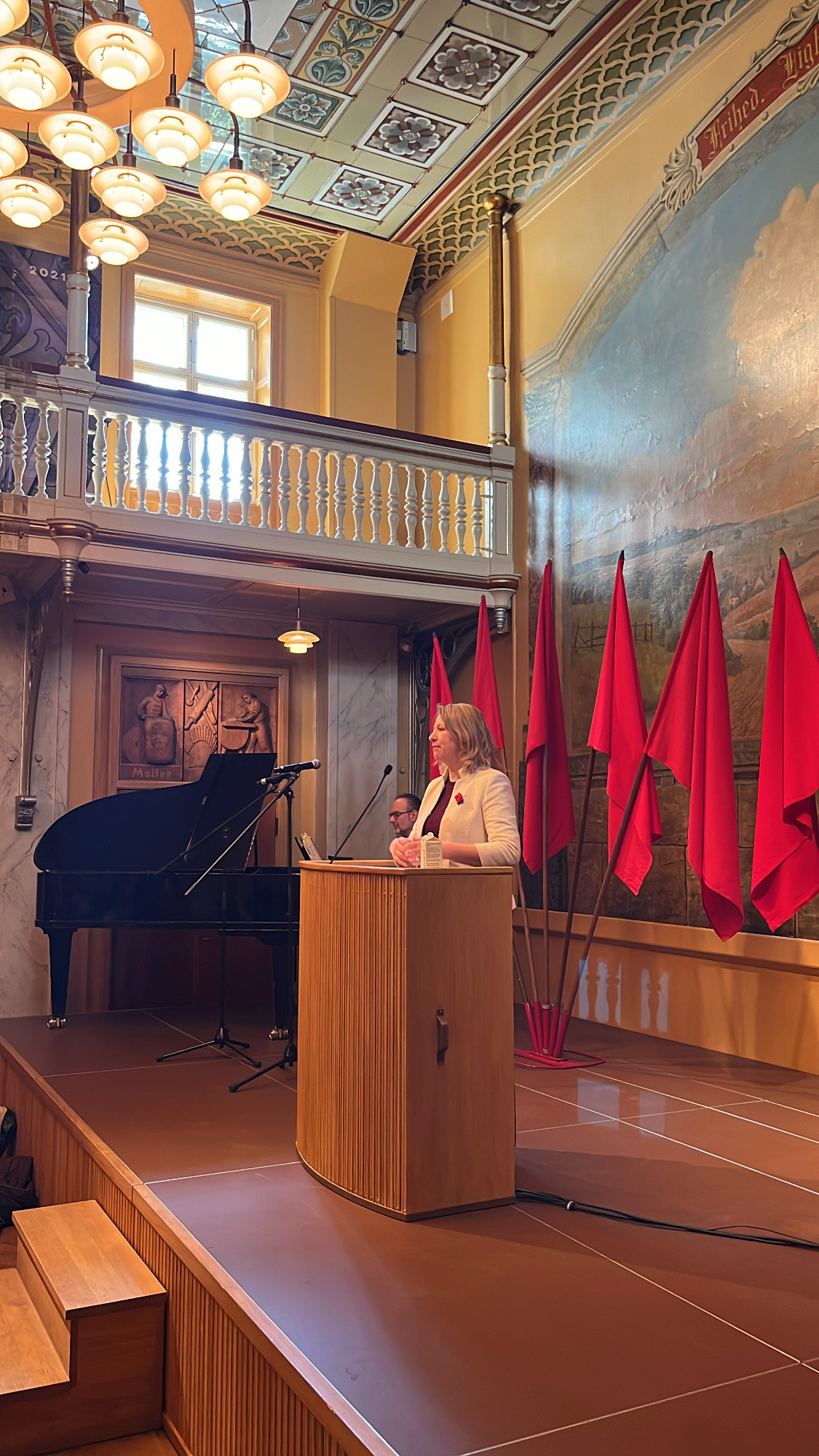 1. maj på Arbejdermuseet og i Fælledparken